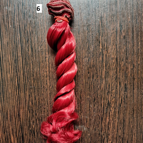 Трессы для кукол 15 см Волна крупная фото 2