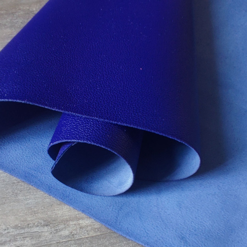 Кожа Сафьяно 1,3-1,5 мм Темно-фиолетовый Италия фото 3