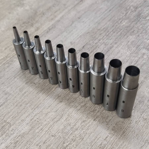 Пробойники-высечки для кожи 2-8 мм Набор, Россия  PR KR-5 - фото товара фото 2