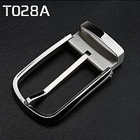 Пряжка 34 мм стальная со шлевкой WT028A  - купить для кожевенного хобби