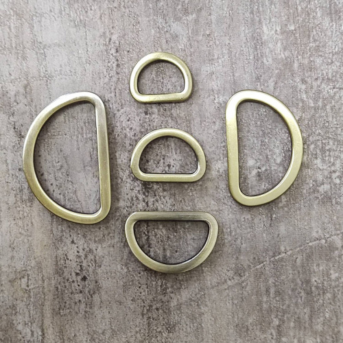 Полукольцо D-образное 16-38 мм плоское литое фото 8