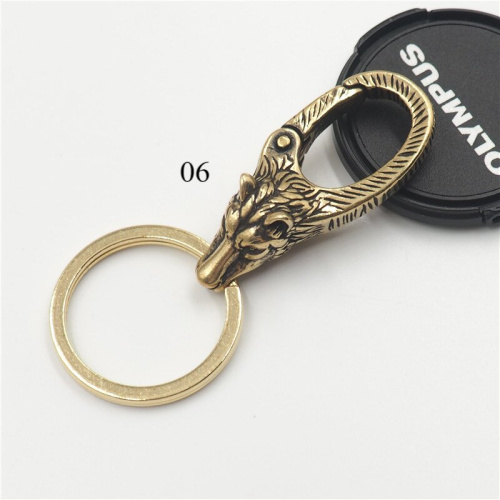 Карабин 12 мм с кольцом 25 мм Латунь фото 8