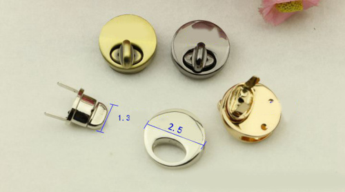 Застежка для сумки круглая PZ-1 фото 2