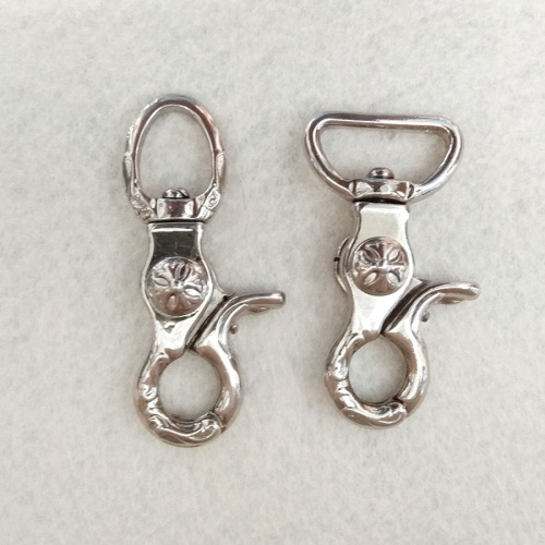 Карабин 12-20 мм Латунь с покрытием, арт. 1445 Карабин 12-20 мм Латунь с покрытием, арт. 1445