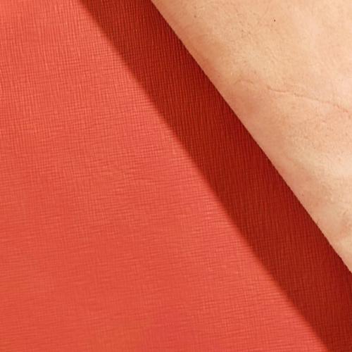 Кожа Сафьяно 1,5-1,8 мм хром. дубл. Коралловый Италия фото 8