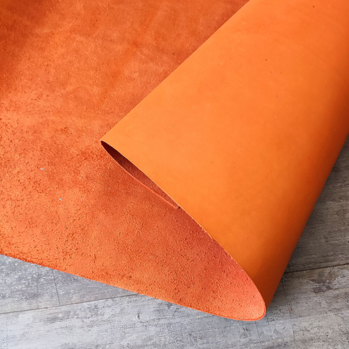 Кожа Краст 1,2-1,4 мм Оранжевый фото 4