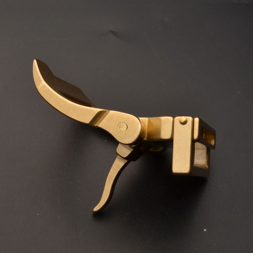 Пряжка 39 мм со шлевкой L104, латунь фото 2