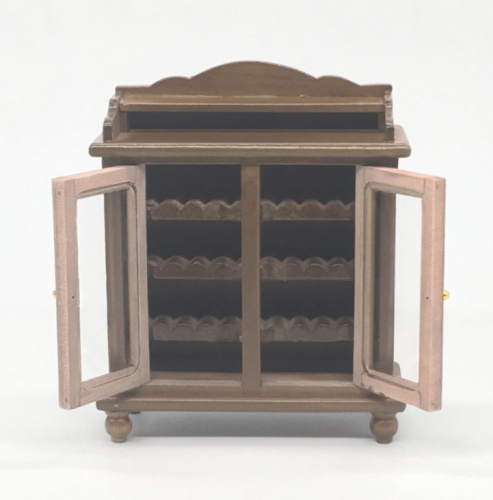 Шкафчик винный для кукол Белый/Орех фото 7 Шкафчик винный для кукол Белый/Орех фото 7