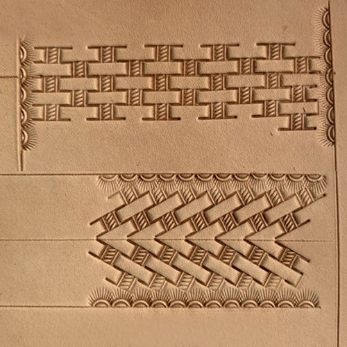 Штамп для тиснения по коже 83 PGF углеродистая сталь фото 2