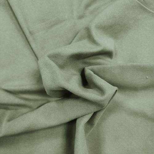 Канвас 545 г Пыльная трава Х/Б Без усадки 0,5м    - фото товара