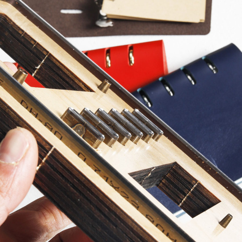 Штанцформа для кожи Обложка для блокнота А7  ST 4207 - фото товара фото 4