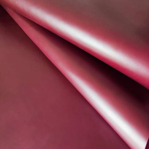 Кожа КРС 1,2-1,4 мм пылевидная с покр. Бордо фото 3