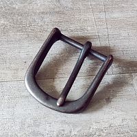 Пряжка 40 мм латунная Антик Медь арт.131  - купить для кожевенного хобби