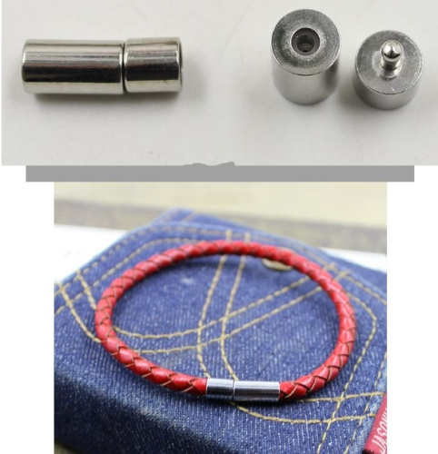 Застежка 2-8 мм для браслета Цилиндр фото 4 Застежка 2-8 мм для браслета Цилиндр фото 4