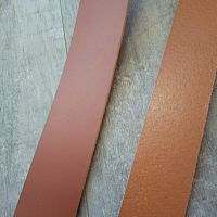 Заготовка для ремня раст. дубл. 39 мм толщ. 2,9 мм Коричневый Италия  - купить для кожевенного хобби