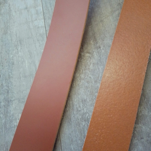 Заготовка для ремня раст. дубл. 39 мм толщ. 2,9 мм Коричневый Италия  ZR_RD890 - фото товара