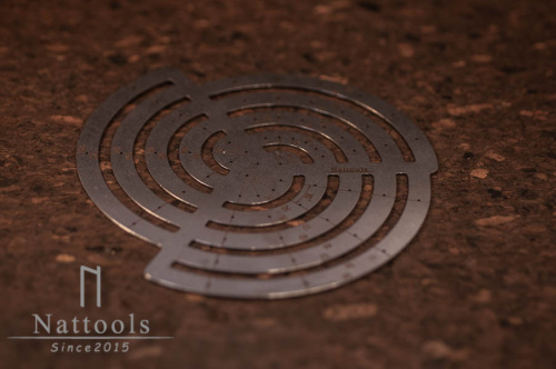 Шаблон малый Радиусы Nattools  T05 - фото товара фото 3