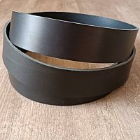 Заготовка для ремня раст. дубл. 39 мм Черный Rocky Италия  - купить для кожевенного хобби