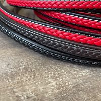 Шнур плоский+&quot;косичка&quot; 12х6 мм 20 см