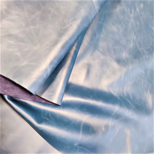 Кожа Пулл ап Алладин вакс 1,3 мм Голубой фото 2