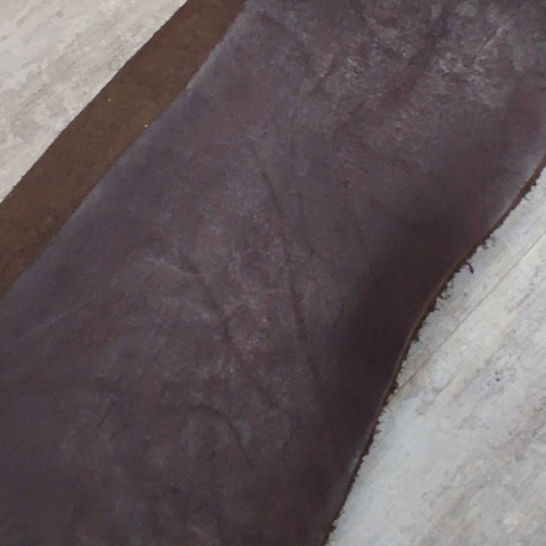 Кожа Пола краст 2,1-2,5 мм Рондо Темно-коричневый фото 2