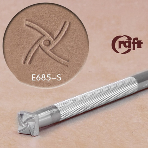 Штамп для тиснения по коже E685-S Япония  IA-01-E-685-S - фото товара