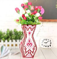 Набор для объемной вышивки Ваза с орнаментом  - купить для кожевенного хобби