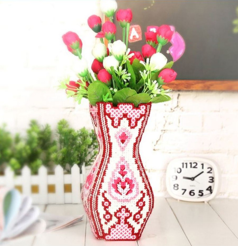 Набор для объемной вышивки Ваза с орнаментом   - фото товара