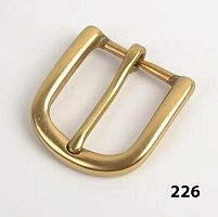 Пряжка 30 мм латунная L226  - купить для кожевенного хобби