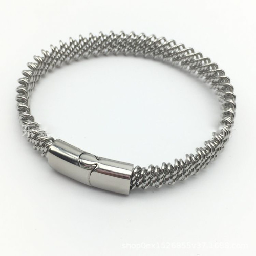 Замок 8х4 мм для плоских браслетов Сталь z21 фото 6 Замок 8х4 мм для плоских браслетов Сталь z21 фото 6