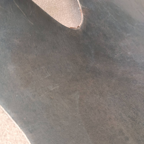 Кожа Пола 1,2-1,4 мм растит. дубл. Коричневый Италия фото 3