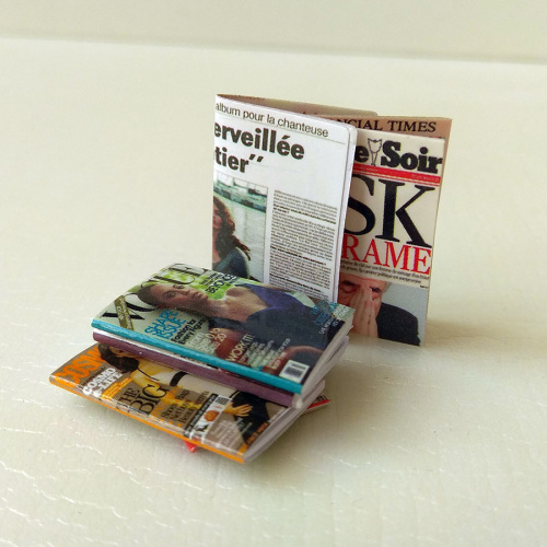 Журналы и газеты Книги бумажные для кукольного дома | Галерея фото | Pava.pro Журналы и газеты Книги бумажные для кукольного дома - фото товара