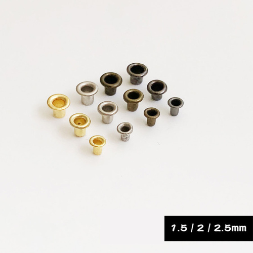 Мини Люверсы 1,5-2,5 мм сплав 10 шт. Мини Люверсы 1,5-2,5 мм сплав 10 шт.