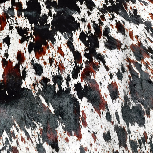 Кожа с ворсом КРС 1,2-1,4 мм Корова пестрая