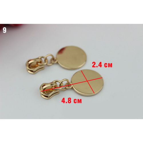 Бегунок с пуллером для молнии №5 под золото фото 11 Бегунок с пуллером для молнии №5 под золото фото 11