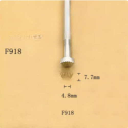 Штамп для тиснения по коже F918 Япония  F918 - фото товара фото 4