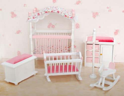 Детская комната для кукольного дома 1:12 фото 2