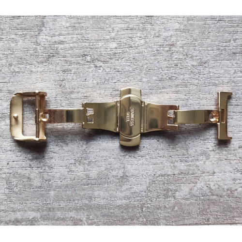 Застежка для часов Бабочка 18 мм арт 233 фото 7