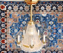 Люстра Торжественная на батарейке для кукол. Миниатюра 1:12  - купить для кожевенного хобби