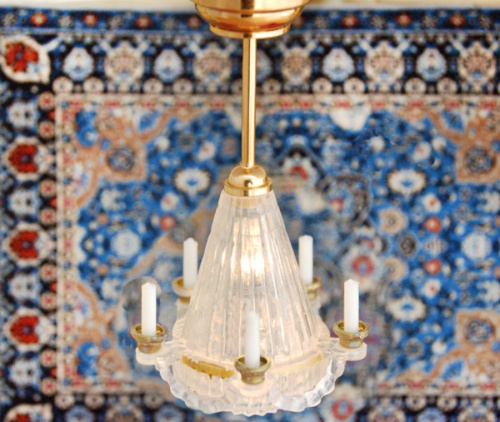 Люстра Торжественная на батарейке для кукол. Миниатюра 1:12 | Галерея фото | Pava.pro Люстра Торжественная на батарейке для кукол. Миниатюра 1:12 - фото товара