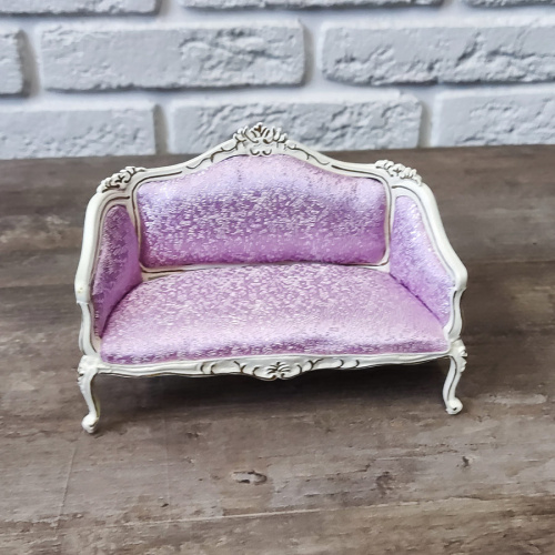 Миниатюра для кукол Диван двухместный Белый | Галерея фото | Pava.pro фото 3 Миниатюра для кукол Диван двухместный Белый DVZB-200 - фото товара фото 3