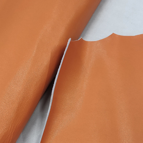 Кожа Сафьяно 1,3-1,5 мм Оранжевый Италия фото 2