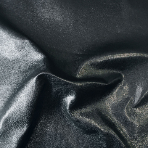 Кожа козы (шевро) 0,8-1,1 мм Черный Италия фото 4