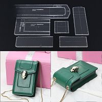 Шаблон-лекало Сумочка для телефона AAB-227  - купить для кожевенного хобби