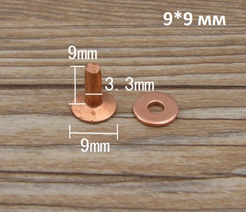 Заклепки медные  фото 2