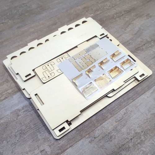 Органайзер для кожевенных инструментов 103 мест, дерево  AG ORG-103 - фото товара фото 6