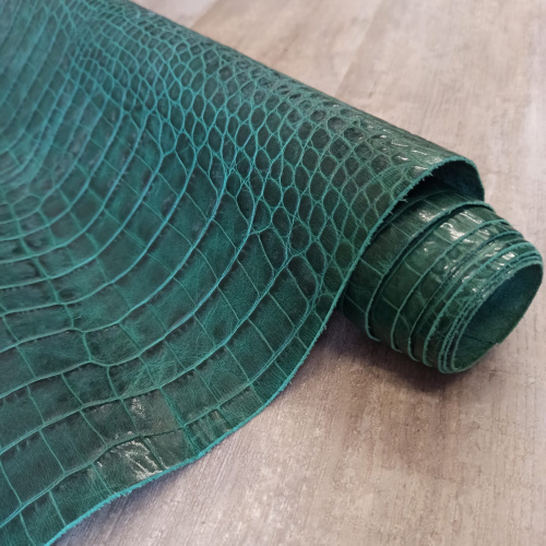 Кожа Кайман 1,0 Зеленый Турция фото 2