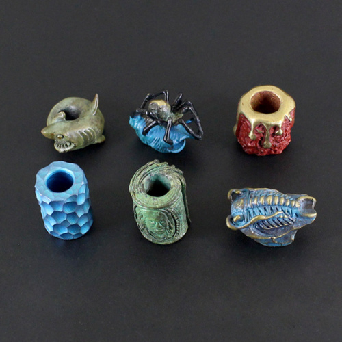 Бусина 5-7 мм Мезозой латунь Бусина 5-7 мм Мезозой латунь