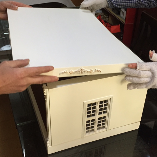 Румбокс для кукол Роспись на белом  D RX-001 - фото товара фото 10