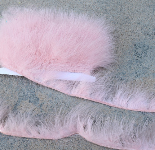 Пух индейки на ленте 10 см Пух индейки на ленте 10 см